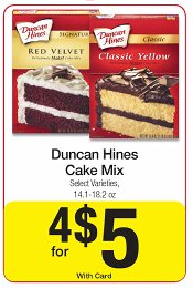 duncan hines coupon at Dillons