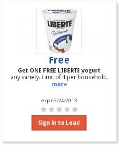 free liberte yogurt