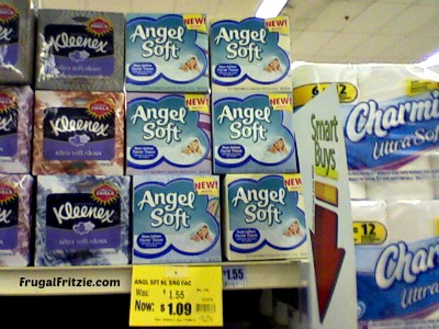 angel soft facial  tissue