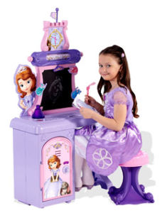 princess sofia talking desk