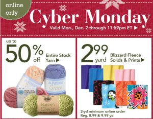 joann cyber monday