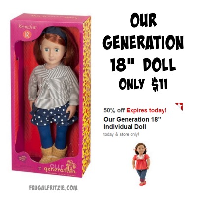 our generation doll kendra