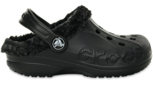 Crocs Baya Heathered Lined Kids Clog