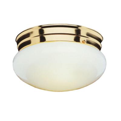 Bel Air Polished Brass Flush Mount