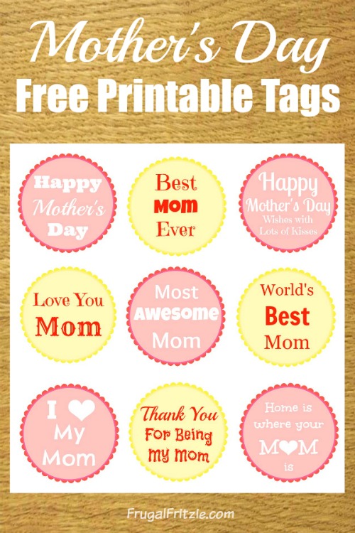 Mothers Day Free Printable Gift Tags Mother s Day Quotes