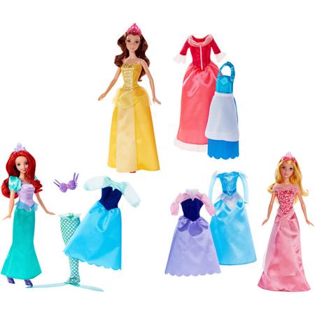 3-Doll Disney Princess Rags To Riches