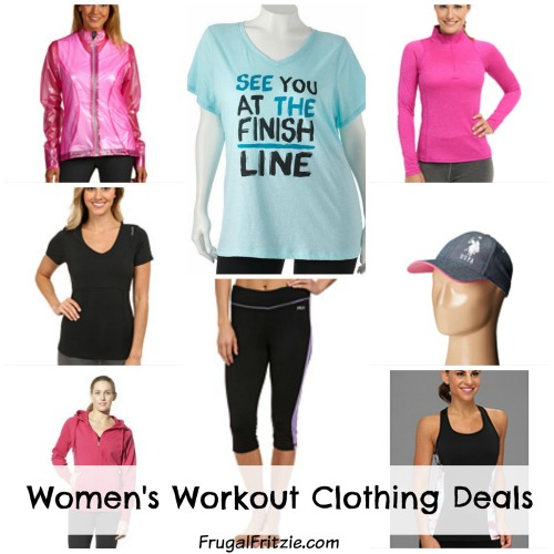 Women's Workout Clothing Deals (Reebok, New Balance)