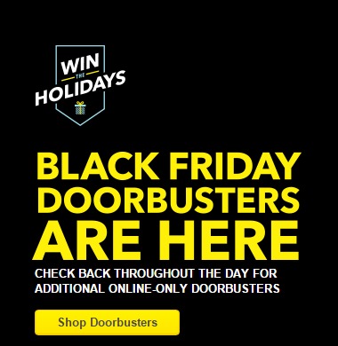 Best Buy Black Friday Doorbusters Live Online - Frugal Fritzie